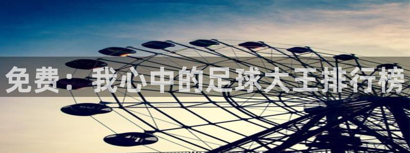 免费：我心中的足球大王排行榜