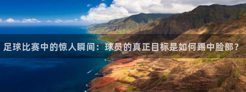 足球比赛中的惊人瞬间：球员的真正目标