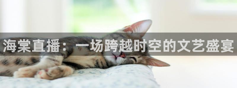 搜球直播吧：海棠直播：一场跨越时空的文艺盛宴